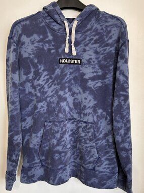 MENS HOLLISTER HOODIE SIZE MEDIUM BLUE